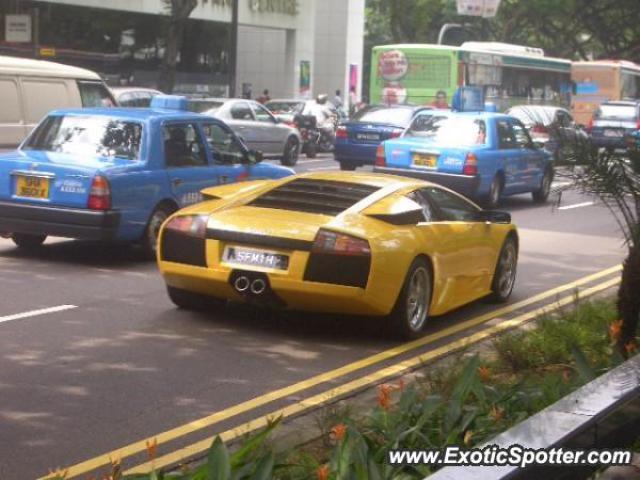 Lamborghini Murcielago spotted in Singapore, Singapore