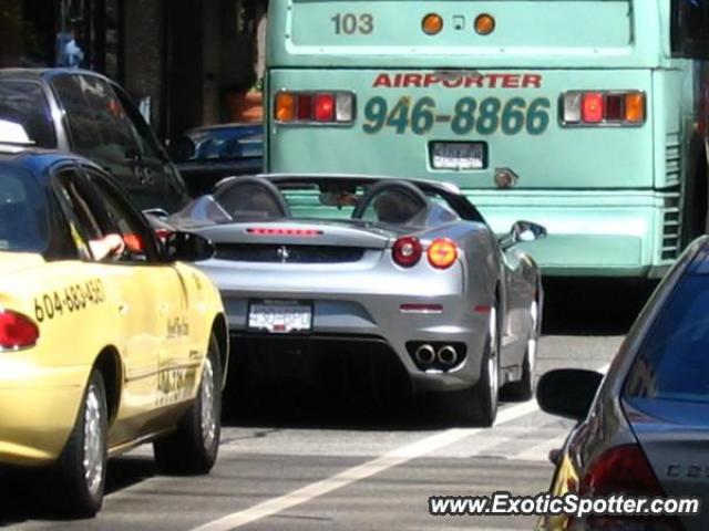 Ferrari F430 spotted in Vancouver, Canada