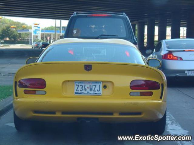 Dodge Viper spotted in Houston, Texas