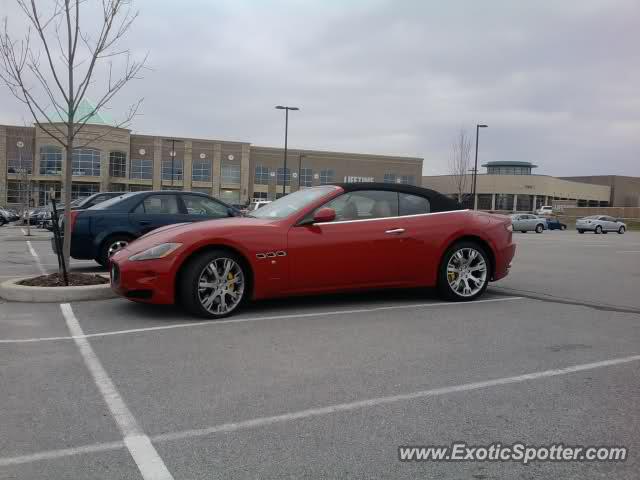 Maserati GranTurismo spotted in St. Louis, Missouri