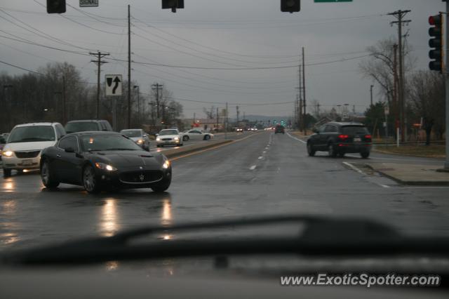 Maserati GranTurismo spotted in St. Louis, Missouri