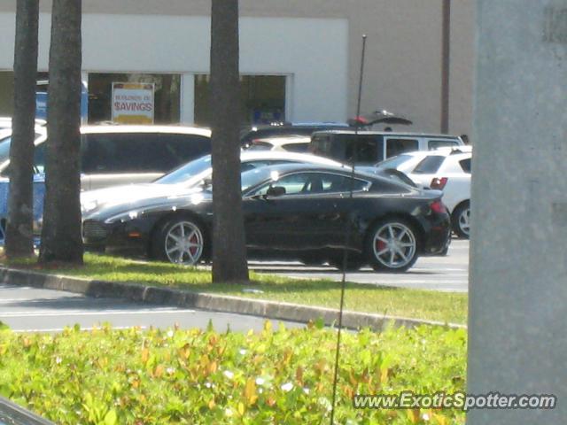 Aston Martin Vantage spotted in Coral Gables, Florida