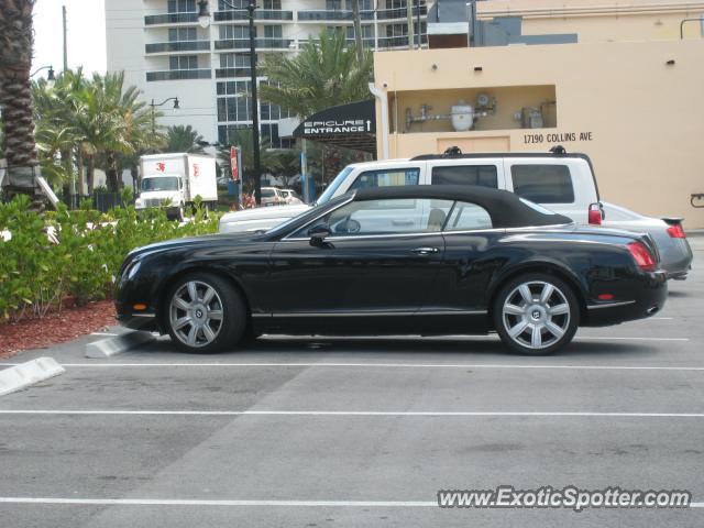 Bentley Continental spotted in Miami, Florida