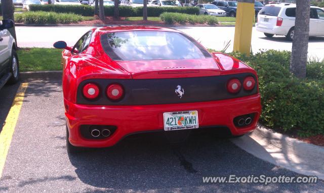 Ferrari 360 Modena spotted in Jacksonville, Florida