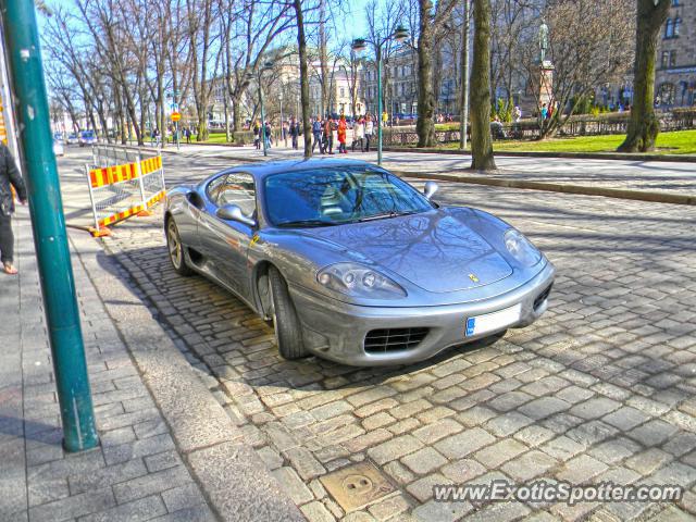 Ferrari 360 Modena spotted in Helsinki, Finland