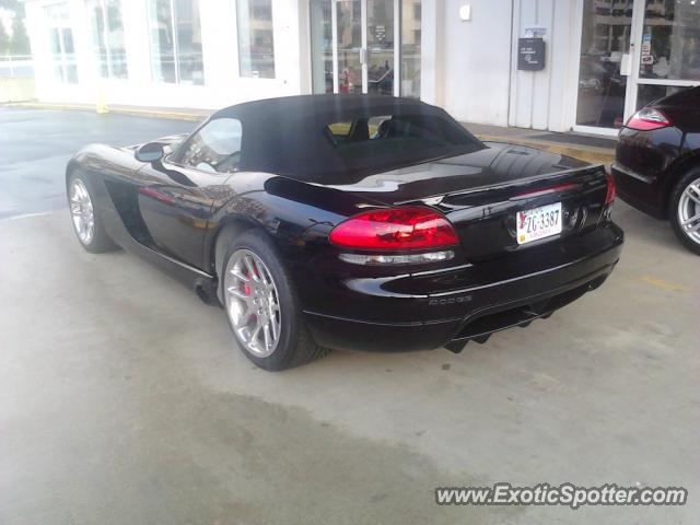 Dodge Viper spotted in Alexandria, Virginia