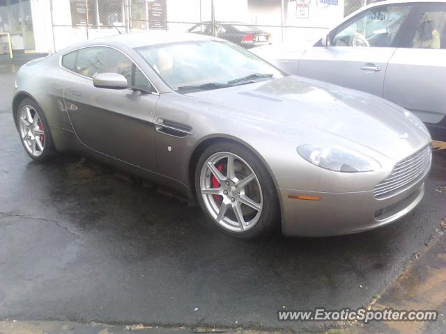 Aston Martin Vantage spotted in Alexandria, Virginia