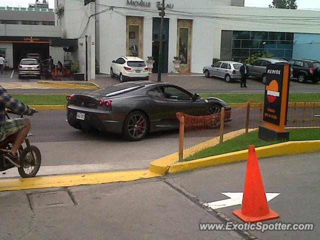 Ferrari F430 spotted in Lima, Peru