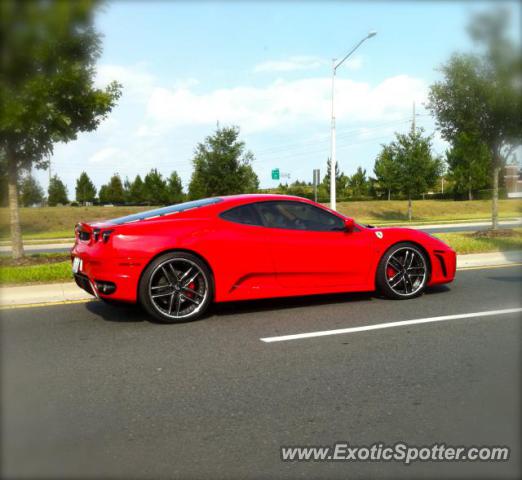 Ferrari F430 spotted in Winter Garden, Florida