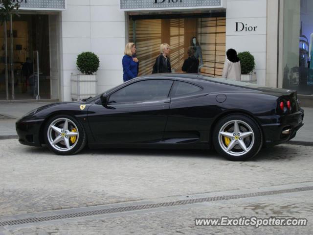 Ferrari 360 Modena spotted in İstanbul, Turkey