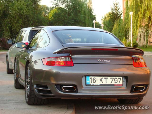 Porsche 911 Turbo spotted in Bursa, Turkey