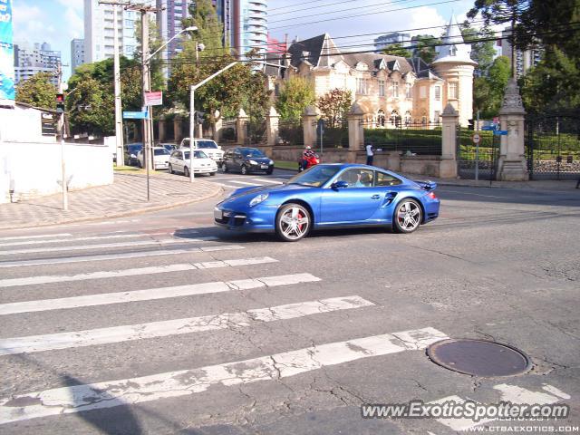 Porsche 911 Turbo spotted in Curitiba, PR, Brazil