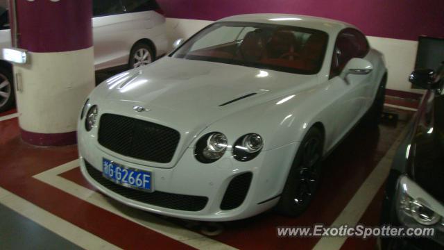 Bentley Continental spotted in SHANGHAI, China