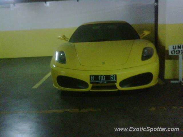 Ferrari F430 spotted in Jakarta, Indonesia