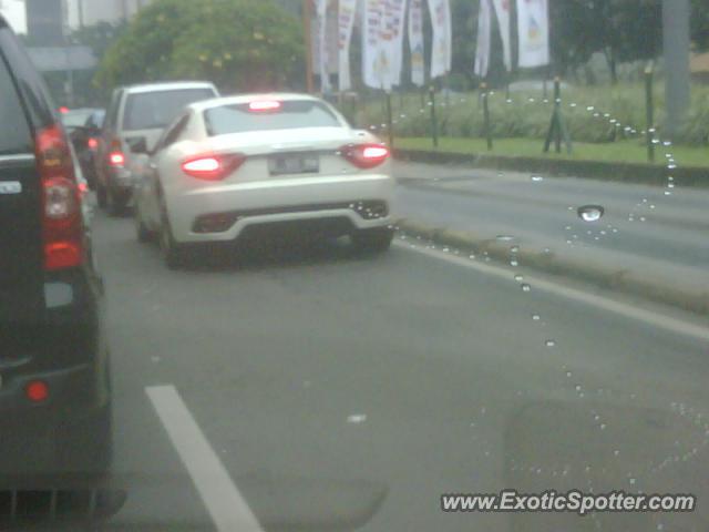 Maserati GranTurismo spotted in Jakarta, Indonesia