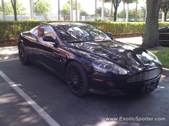 Aston Martin DB9 spotted in Ocoee, Florida