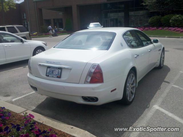 Maserati Quattroporte spotted in Newport, Rhode Island