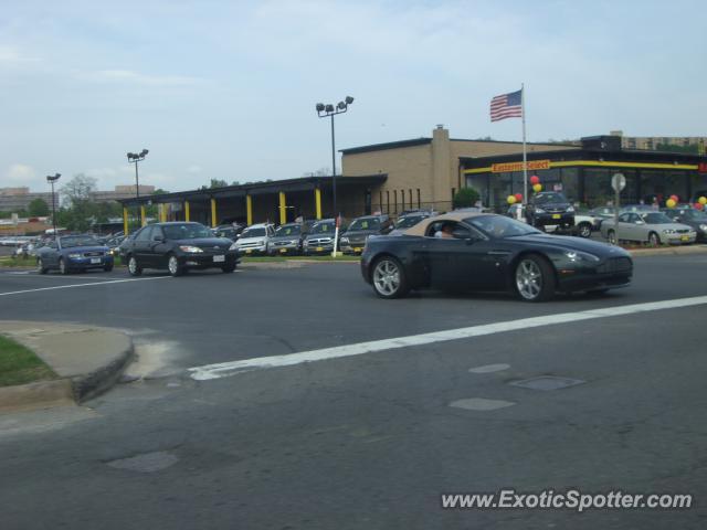 Aston Martin Vantage spotted in Vienna, Virginia