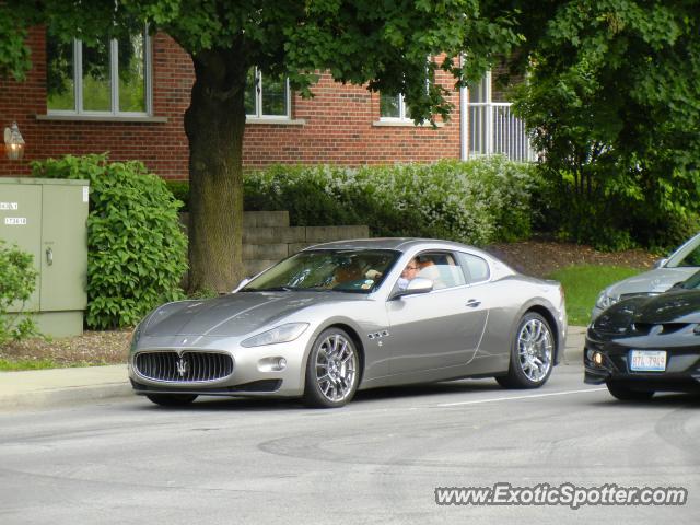 Maserati GranTurismo spotted in Barrington, Illinois