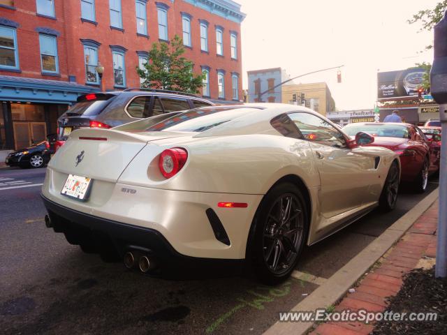 Ferrari 599GTB spotted in Red Bank, New Jersey