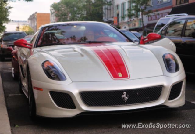 Ferrari 599GTB spotted in Red Bank, New Jersey