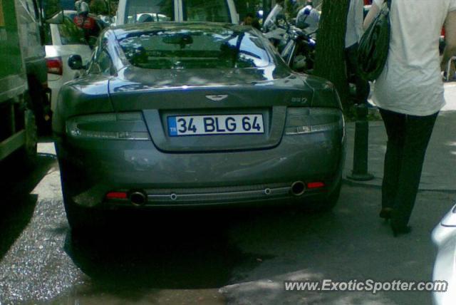 Aston Martin DB9 spotted in Istanbul, Turkey