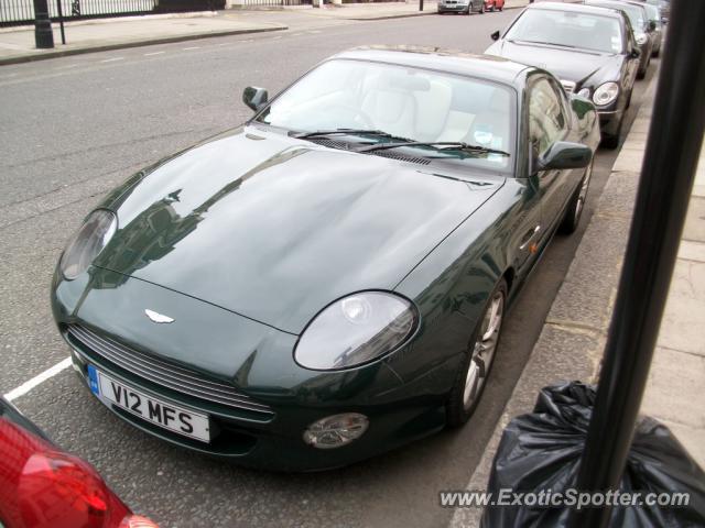 Aston Martin DB7 spotted in London, United Kingdom