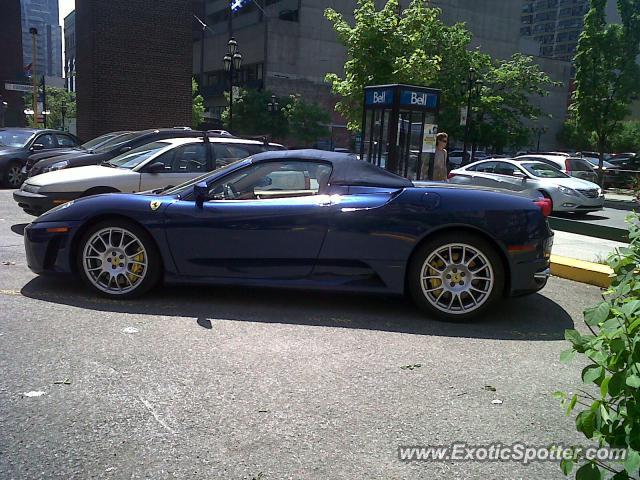 Ferrari F430 spotted in Montreal, Canada