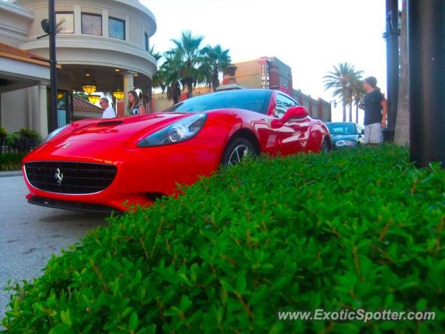 Ferrari California spotted in Jacksonville, Florida