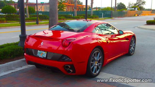 Ferrari California spotted in Jacksonville, Florida