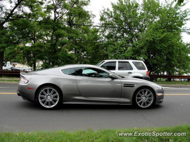 Aston Martin DBS spotted in Greenwich, Connecticut