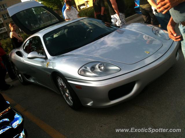 Ferrari 360 Modena spotted in Winnipeg, Manitoba, Canada