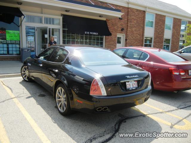 Maserati Quattroporte spotted in Barrington , Illinois