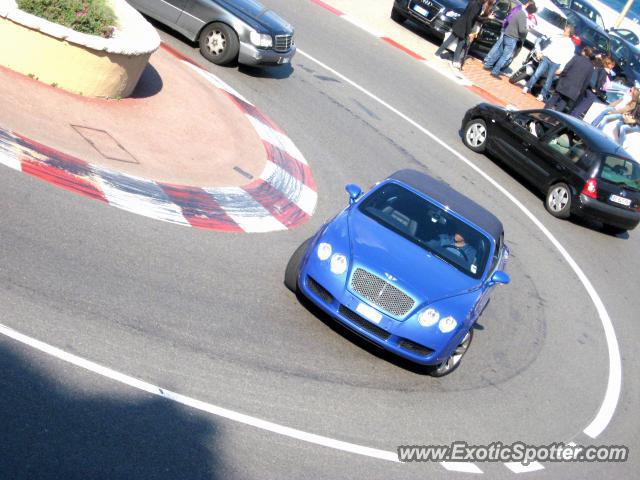 Bentley Continental spotted in Monaco, Monaco