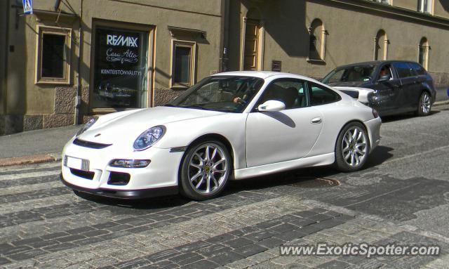 Porsche 911 GT3 spotted in Helsinki, Finland