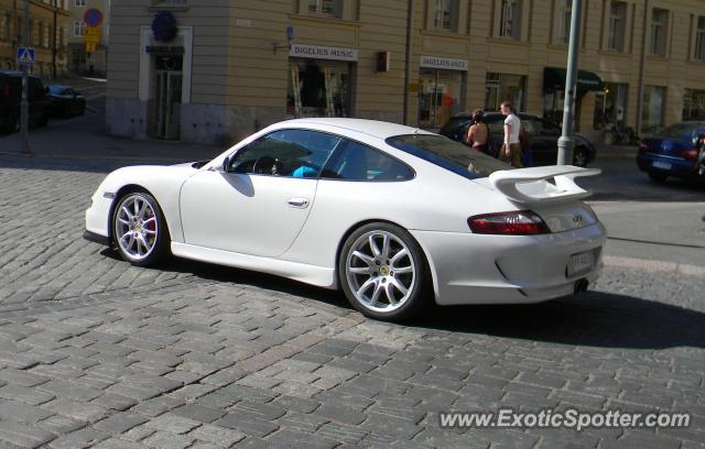 Porsche 911 GT3 spotted in Helsinki, Finland