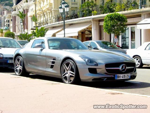 Mercedes SLS AMG spotted in Monaco, Monaco