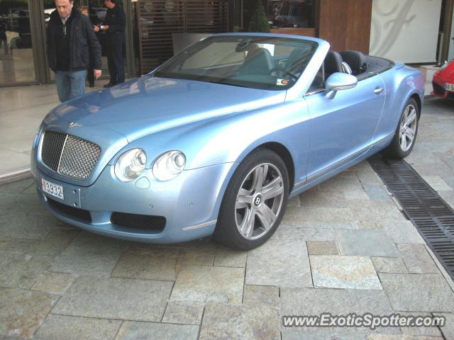 Bentley Continental spotted in Monaco, Monaco