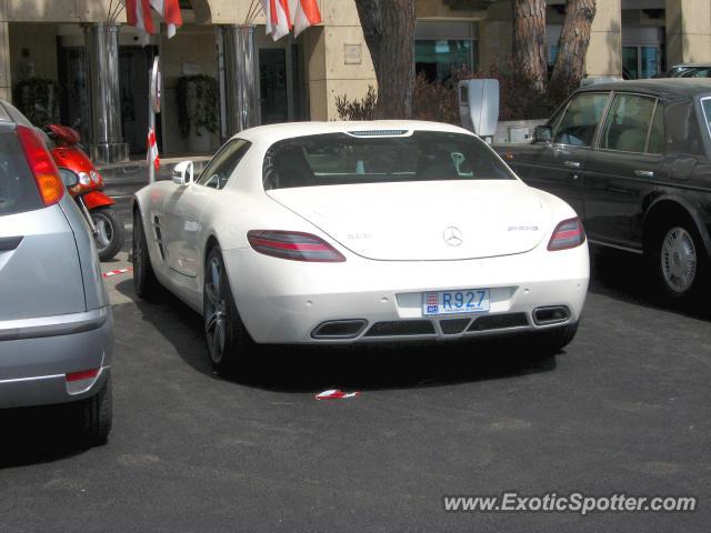 Mercedes SLS AMG spotted in Monaco, Monaco