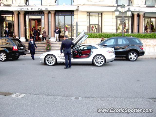 Mercedes SLR spotted in Monaco, Monaco