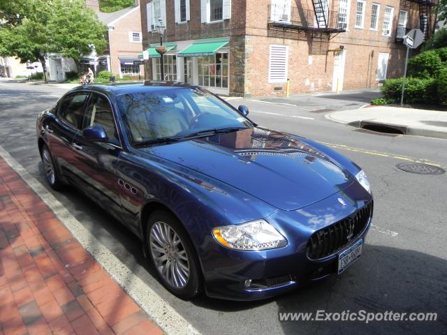 Maserati Quattroporte spotted in Princeton, New Jersey