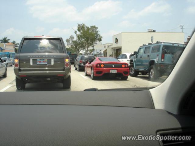 Ferrari 360 Modena spotted in Miami, Florida