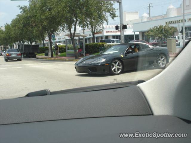 Ferrari 360 Modena spotted in Miami, Florida