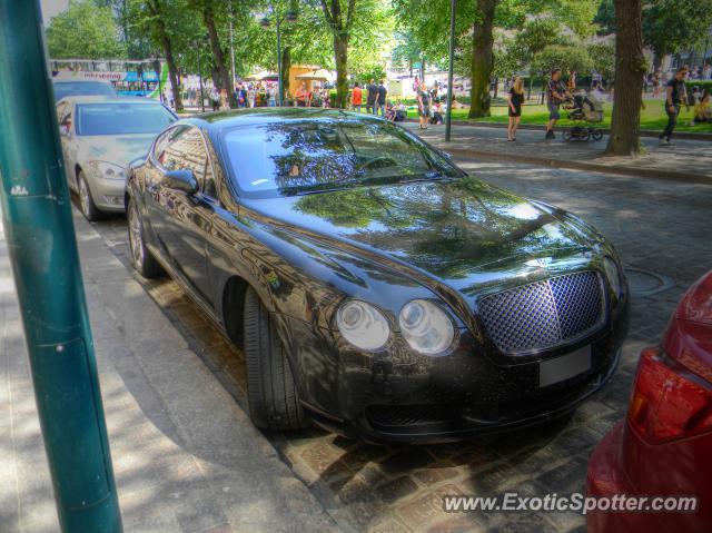 Bentley Continental spotted in Helsinki, Finland