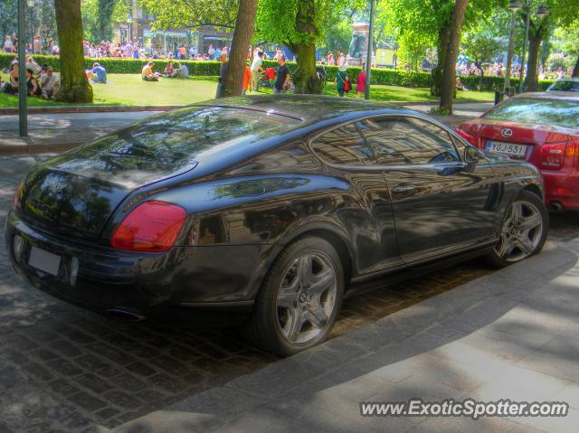 Bentley Continental spotted in Helsinki, Finland