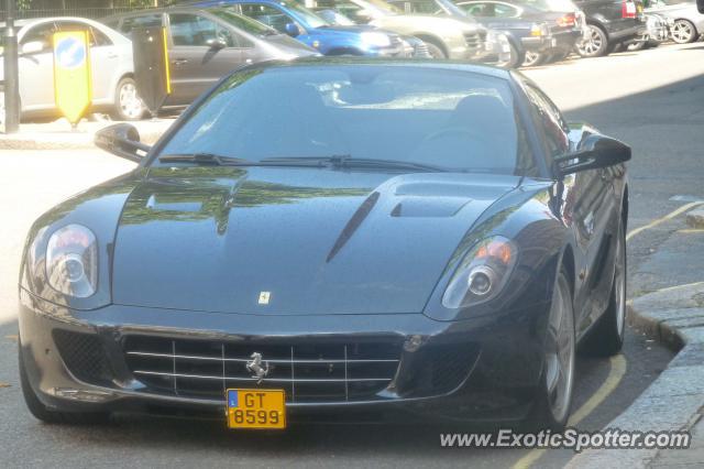 Ferrari 599GTB spotted in London, United Kingdom