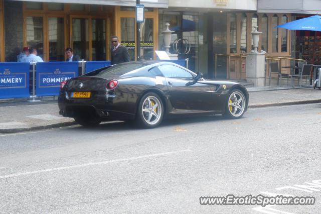 Ferrari 599GTB spotted in London, United Kingdom