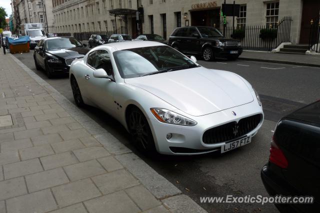 Maserati GranTurismo spotted in London, United Kingdom