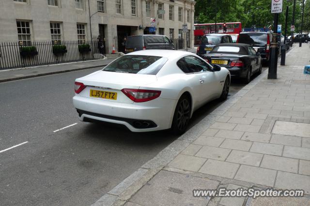 Maserati GranTurismo spotted in London, United Kingdom