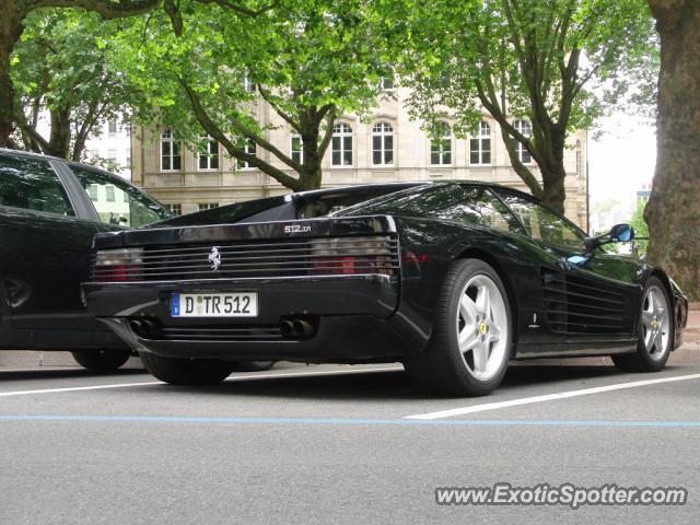 Ferrari Testarossa spotted in Düsseldorf, Germany